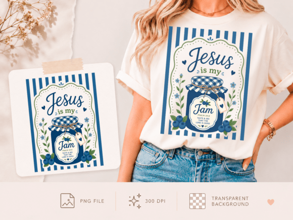 Download Jesus is My Jam Blueberry PNG - Berry png Collection
