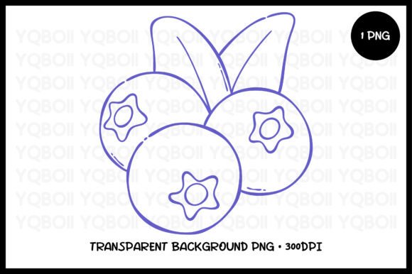 Download Hand Drawn Blueberry PNG - Berry png Collection