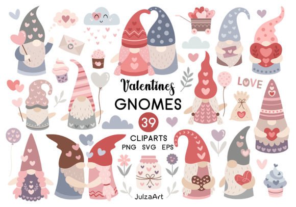 Download Valentine Gnome Clipart, Valentines Day - Premium Resources