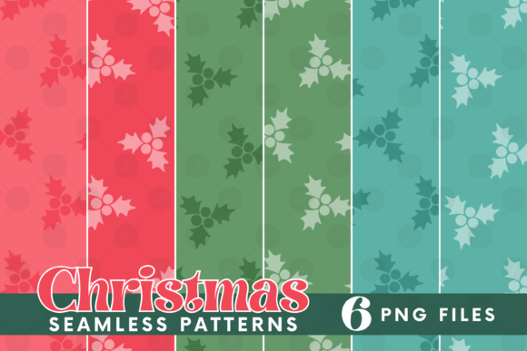 Download Christmas Pattern Bundle Holly Berry PNG - Berry png Collection